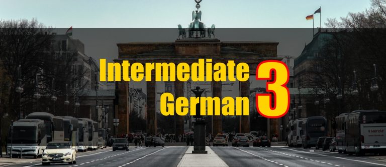 Intermediate German 3 (B1.3) - NH German School