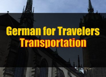 German for Travelers: Transportation